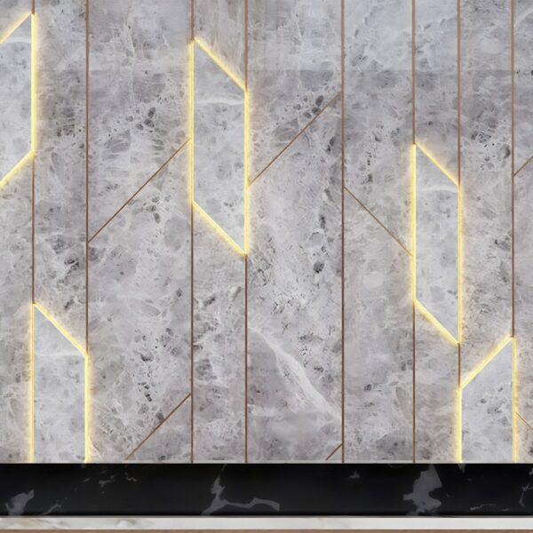 الواجهات:لياسة ملونة والأكريلك وبديل الرخام وحجر